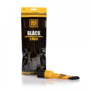 Work Stuff Brush Black 3-pack